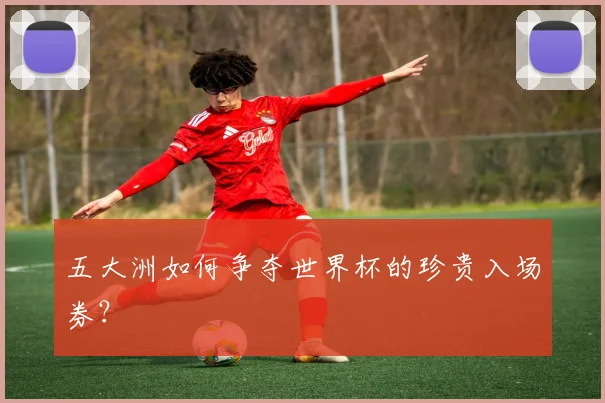 五大洲如何争夺世界杯的珍贵入场券？