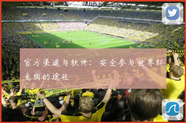 官方渠道与软件：安全参与世界杯竞购的途径